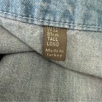 ASOS Romper Blue Chambray One Piece Romper Size 32 Tall Photo 3