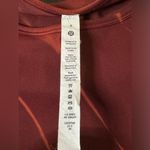 Lululemon Wunder Train Cropped Long Sleeve Size 4 Sun Bleached Wash Red Merlot Photo 8