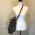 Marc Jacobs Grey Leather Top Handle Crossbody Women’s Workwear Satchel Tote Photo 4