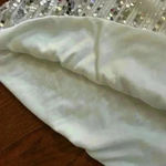 SheIn Sequin Tee Shirt Mini Dress Versatile Size Small Shift Dress Party MINT Photo 8