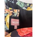 Show Me Your Mumu Juliet Maxi Dress in Charm Peony Black Taffeta M Photo 5