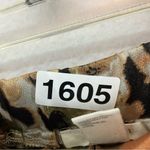 Floral Wide Leg High Waisted Pants Womens Small Yellow Black Photo 8