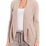 Barefoot Dreams The CozyChic Lite Circle Cardigan size Medium in Tan Cream Photo 0