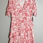 1. State NWT  short floral wrap dress Photo 0