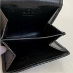 Gucci Authentic  GG Guccissima Black Leather Coin Wallet Photo 3