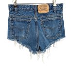 Levi's Levi’s Vintage Orange Tab 309s Denim Cutoff Shorts Frayed Hem Festival Size 32 Photo 1