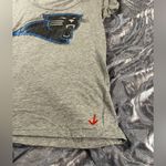 PINK - Victoria's Secret Sequin Carolina Panthers Pink XS Grey Tee Photo 5
