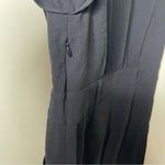 Alice by Temperley black mini romper embroidered floral shoulders sz US 4 Photo 8