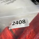 VTG Paul Harris Design 100% Boiled Wool XL Orange Cropped Full Zip Vest Photo 7