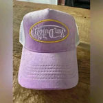 Von Dutch AUTHENTIC  Purple/Lavender Velvet Trucker Hat ~ NEW with Hologram Photo 3