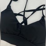 CALIA Ruched Front Bra XS Black Photo 2