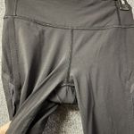 Lululemon Wunder Train High Rise Crop Leggings Womens 4 Black Logo Workout Yoga Photo 3