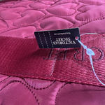 Victoria's Secret  QUILTED Red HEART Puffer TOTE Zip Shoulder Bag NEW $59.95 Photo 9