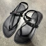 Pilcro  Black Minimalist Sandals 9.5/40 Photo 6