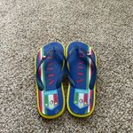 Italia Flip Flop Size 7 Blue Photo 4