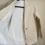 Rachael Wang Oversized oatmeal blazer‎ neutral size Small Tan Photo 2