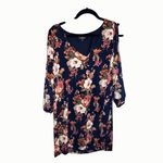 Lulus Mini Long Sleeve Floral Dress with open Sleeves Size Small Photo 1
