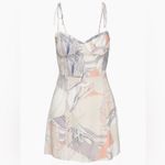 Wilfred Aritzia  Fable Floral Print Mini Dress Tie Straps Photo 5