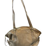 HOBO Leather Slouchy Shoulder Bag Taupe Zip Top Women's Purse Brown Photo 0