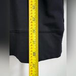 Athleta  Snappy Sweatshirt Dress Black long sleeve boxy relaxed crewneck sporty S Photo 9