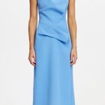 Acler Normanhill Midi Dress Blue Size 10 Photo 0