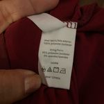 Venus  Crochet  Burgundy Lace fitted Sleeveless Top size 8 Photo 9