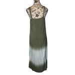 Kiwi & Punch Maxi Dress Green White Ombre Casual Sleeveless Sundress Boho M EUC Size M Photo 4