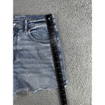 American Eagle Denim Shorts Women 8 Highest Rise 90s Boyfriend Raw Hem Festival Photo 3