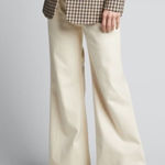 Elie Tahari Cream Wide Leg Flare Pants Photo 0