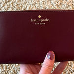Kate Spade Burgundy  Wallet Leather Photo 0