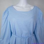 Eloquii NEW‎  Baby Blue Textured Cotton Easy Day Dress, size 18 Photo 7