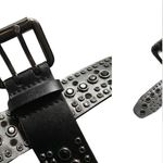 DKNY Black Women's Genuine Leather Belt Photo 3