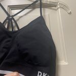 DKNY  Sport Womens Black Strappy Seamless Low-Impact Padded Sports Bra Si… Photo 6