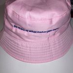 Do More Of What You Love Pink Bucket Hat New Without Tags Photo 0