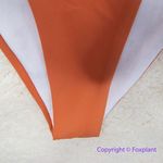 NEW Rhythm Free People Ring Itsy Bikini Bottoms, size L Orange Size L Photo 2