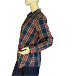 Talbots MULTICOLOR TARTAN PLAID COTTON BUTTON DOWN TOP (12) Photo 3