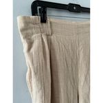Free People Pants Women's Small Beige Wide Leg Beachy Coastal Neutral Lagenlook Photo 1