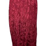 Victoria's Secret New Vintage Victoria Secret Gold label Burgundy Red Slip Night Gown Dress sz M Photo 9