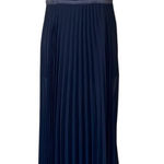 Bebe  PLEATED HIGH DOUBLE SLIT GOWN Photo 0