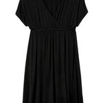 Black Knit Everyday Dress Size XL Photo 0
