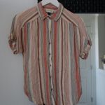 Universal Thread Button Up Short Sleeve Shirt Photo 0
