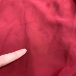 Azazie  Burgundy Maxi Dress Womens Size A20 Criss Cross‎ Formal Gown Bridesmaid Photo 5