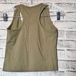 Olive Green, Grey, and Black Women's Tank Tops cropped set of 3 cotton size M‎ Gray Size M Photo 3