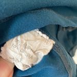 Beyond Yoga Beyond‎ Yoga On the Go Mock Neck Jacket in Teal BLUE Track Jacket Athleisure Photo 6