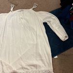 Jack by BB Dakota Jack xs white tunic top cold shoulder Photo 3