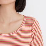 Madewell NWOT Swingy Tee Dress in Stripe Small Photo 3