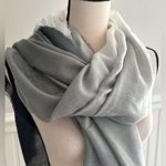 Cushnie | Grey Horizon Ombre Scarf Photo 10