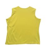 Blair Yellow Sleeveless Tank Top Size XL muscle tee summer bright Photo 2