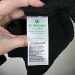 J.Crew V-Neck Shirt-Dress in Soft Gauze Black Size Small Summer 2023 Lightweight Photo 5