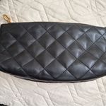 Saint Laurent YSL, iCare Tote Bag and Pouch, Black Quilted Leather Photo 13